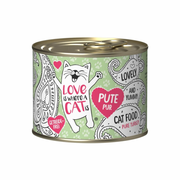 LOVE IS WHERE A CAT IS® Turkey - mokré krmivo pro kočky -...