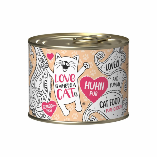LOVE IS WHERE A CAT IS® Chicken - mokré krmivo pro kočky ...