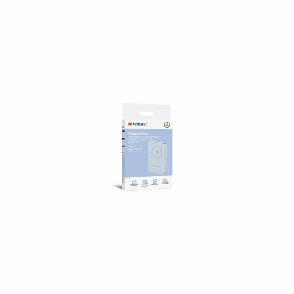 VERBATIM Powerbanka Charge  n  Go, Magnetická, 10000 mAh,...
