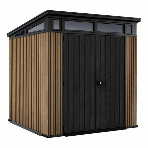Zahradní domek Keter PENT Signature 7x7 Vertical hnědý, s...
