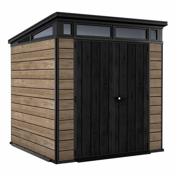 Zahradní domek Keter PENT Signature 7x7 Ashwood, s podlahou