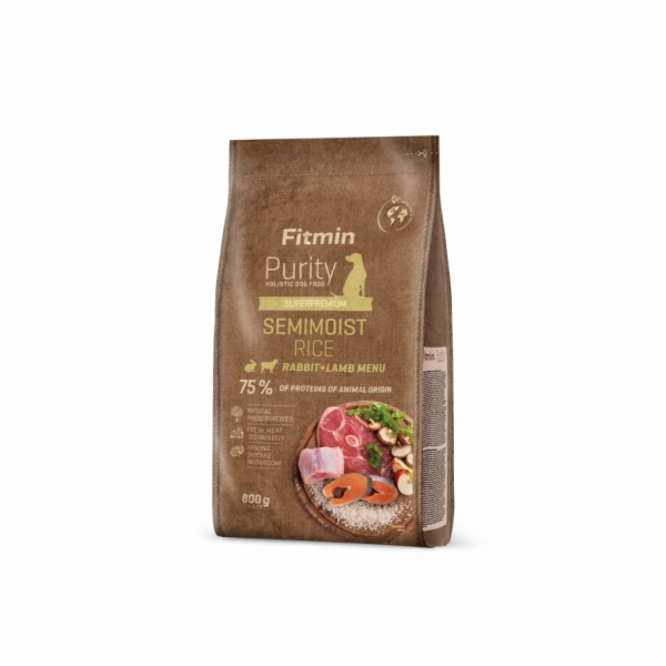 FITMIN Purity Rice Semimoist Rabbit & Lamb - suché krmivo...