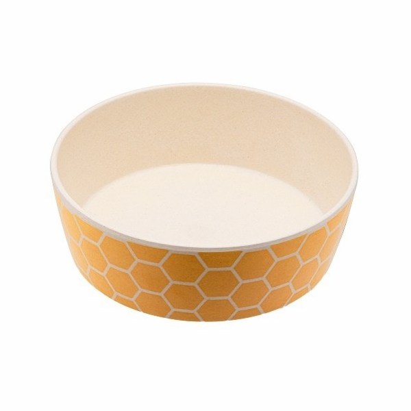 Miska pro psa, BecoBowl - Bambusová-honeycomb-L