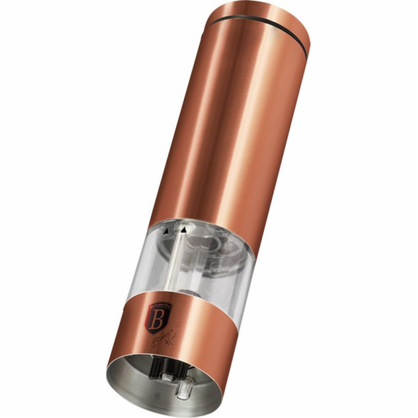 Mlýnek na pepř a sůl elektrický Rosegold Metallic Line BH...