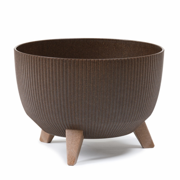 Hrnec Lamela Roma 968-85, plast, O 24 cm, tl. Hnědý