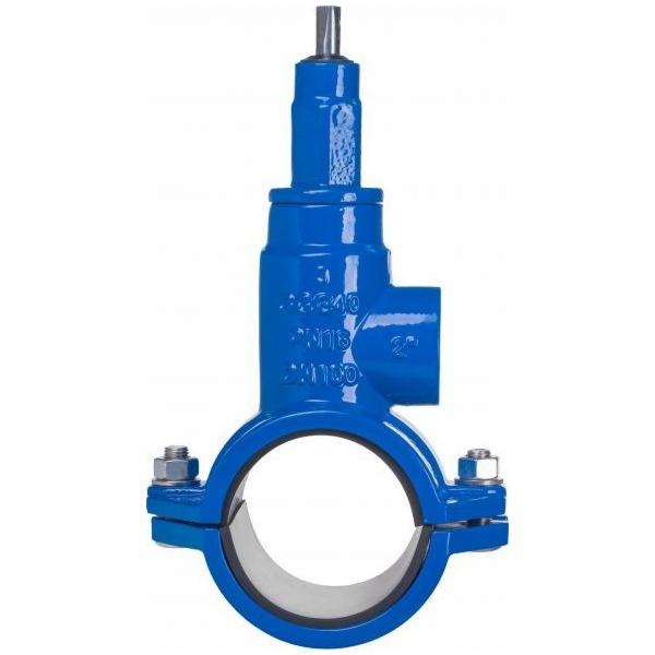 Jafar Samovrtné vrtací šoupátko pro PE a PVC trubky DN110x2