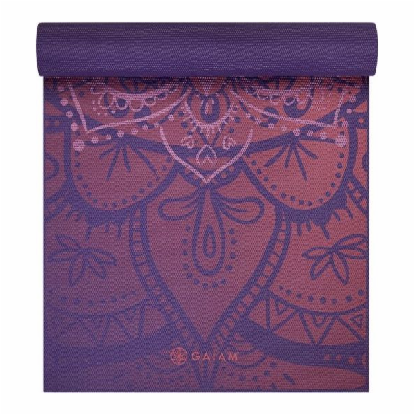 Gaiam GAIAM PREMIUM ATHÉNSKÉ RŮŽE JOGA PODLOŽKA 6 MM 63958