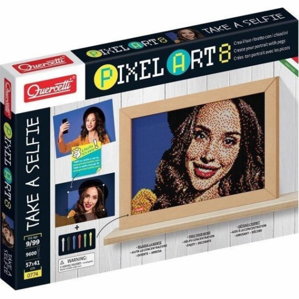QUERCETTI PIXEL ART TAKE A SELFIE 8