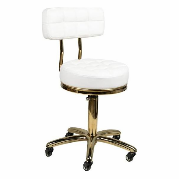 Kosmetické křeslo Activeshop GOLD AM-961, bílé, univerzální