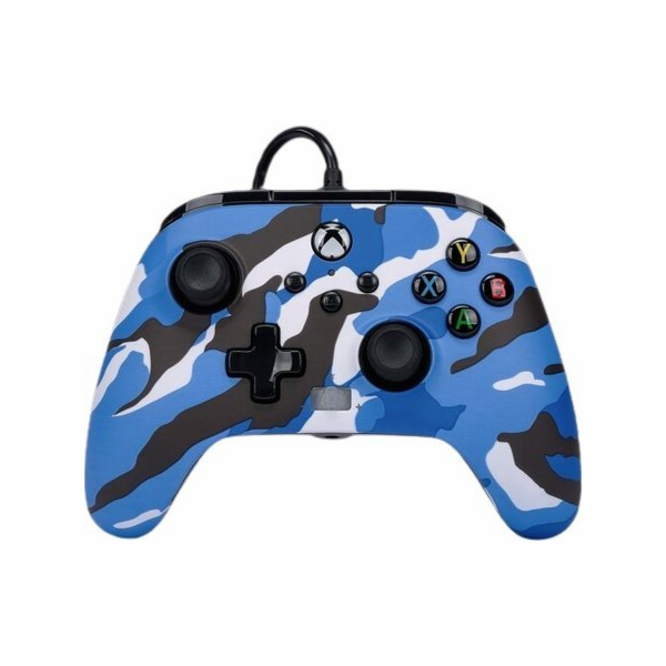 PowerA  podložka Xbox Series Enhanced Blue Camo Wired Pad