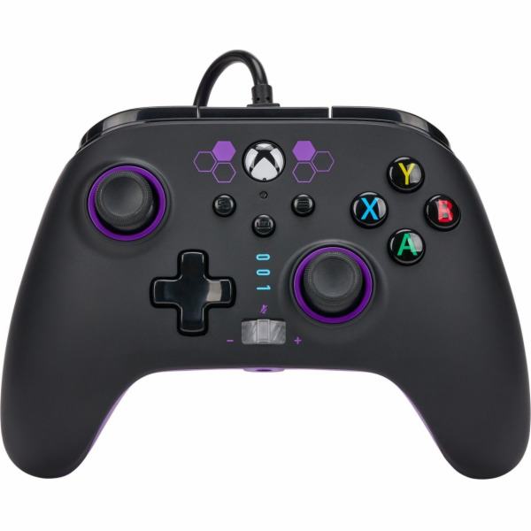 PowerA  Xbox Series Pad Enhanced Purple Hex Wired Pad