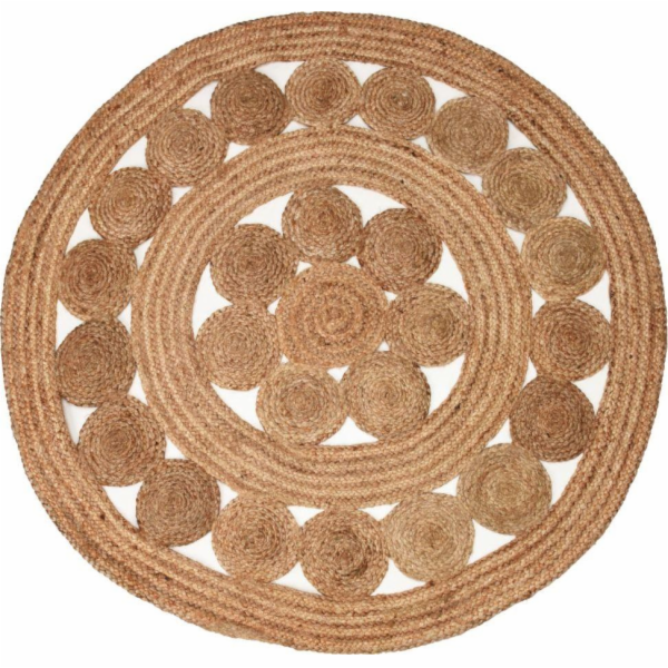 Home Styling Collection Koberec JUTE BOHO, pletený z juty...