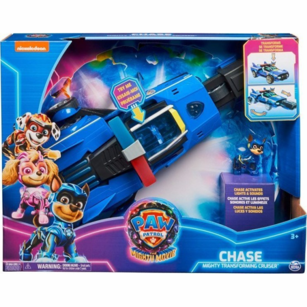 Spin Master Paw Patrol Movie 2: Chase Deluxe Vehicle Figure