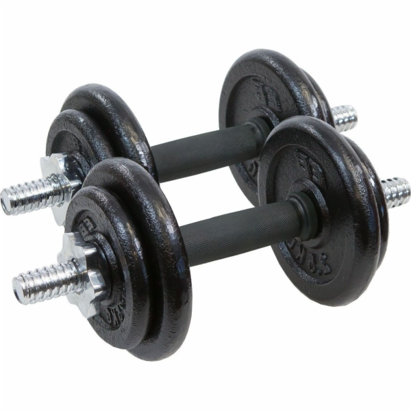 Litinové činky Eb Fit 2 x 9,5 kg