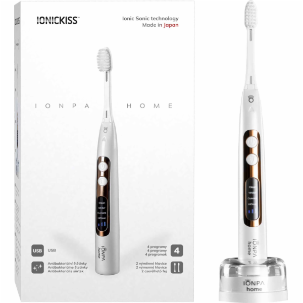 IONICKISS IONPA Home Premium zubní kartáček bílý
