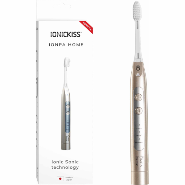 IONICKISS IONPA HOME Zubní kartáček zlatý