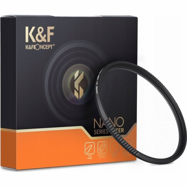 Kf filtr Hd černý difúzní filtr 1/4 K&f 82 mm / 82 Mm / K...