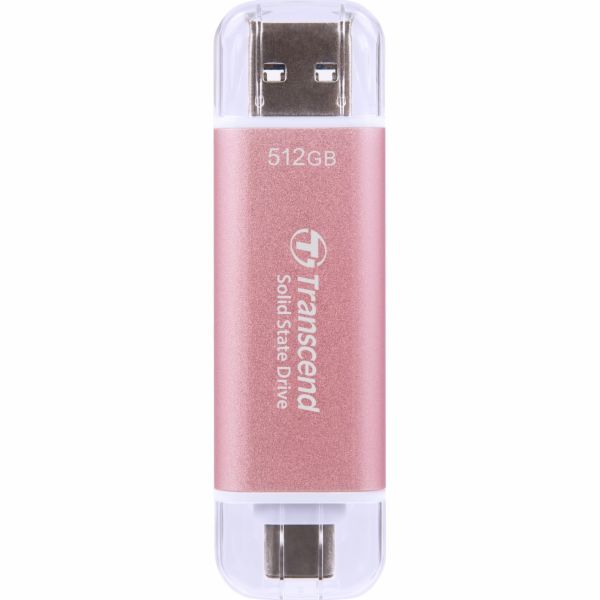 Externí SSD disk Transcend ESD310P 512GB růžový (TS512GES...