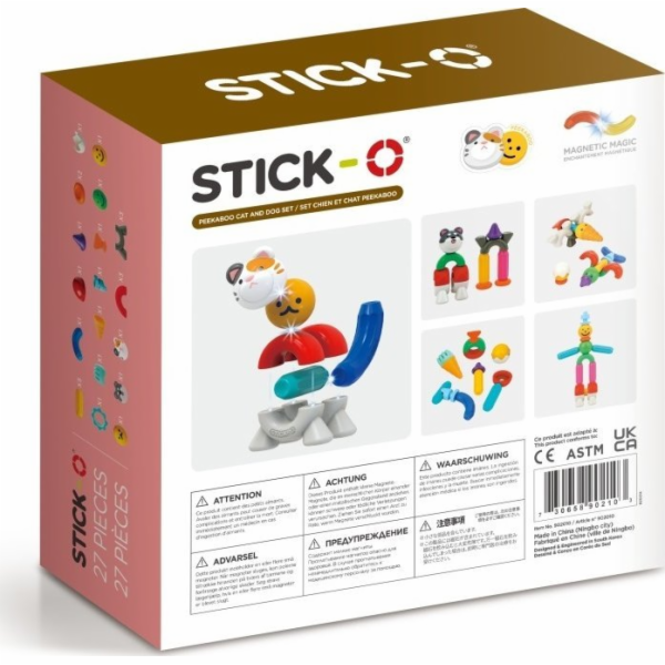 Magformers STICK-O CAT & DOG SET 27 EL.