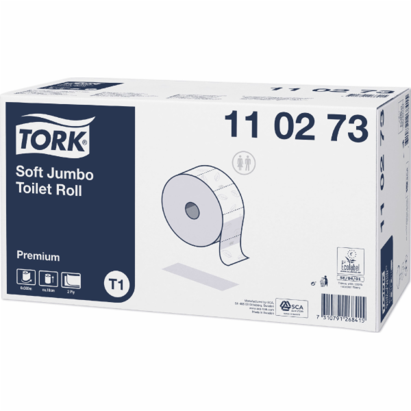 Tork Jumbo toaletní papír bílý