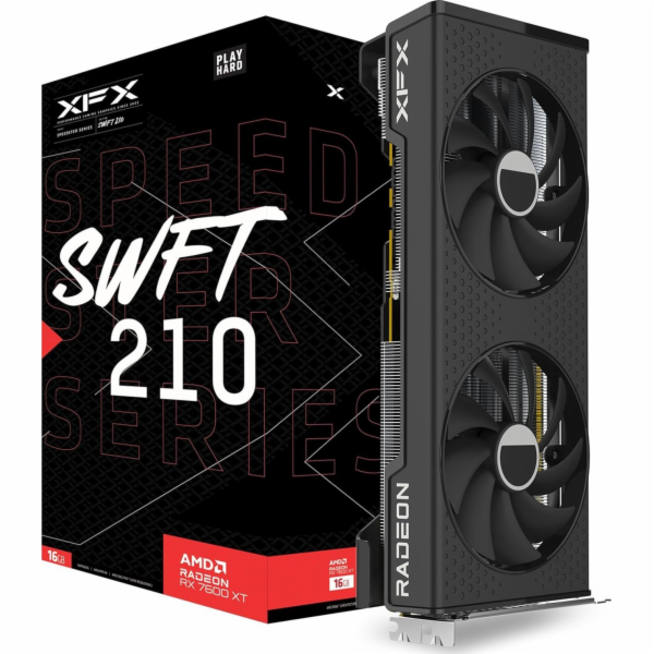 Grafická karta XFX Speedster SWFT 210 Radeon RX 7600 XT 1...