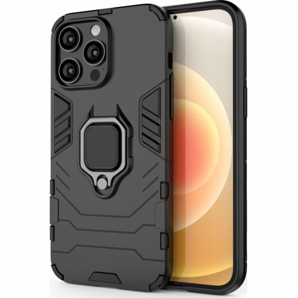 Pouzdro Hurtel Ring Armor pro iPhone 14 Pro pancéřový kry...