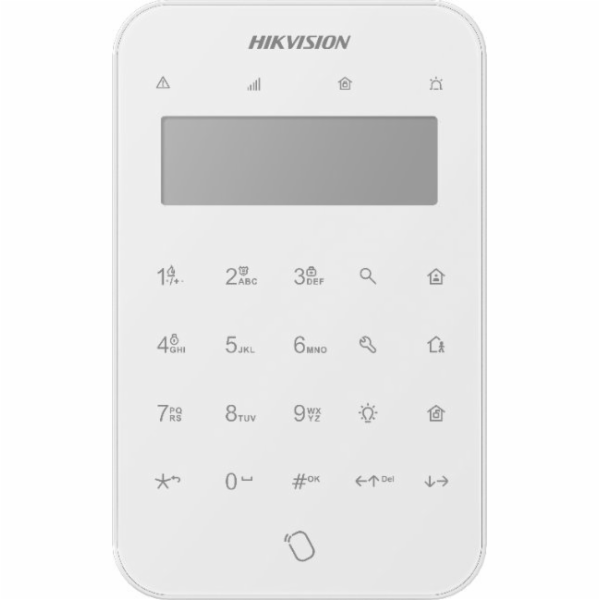 Bezdrátová klávesnice Hikvision DS-PK1-LT-WE