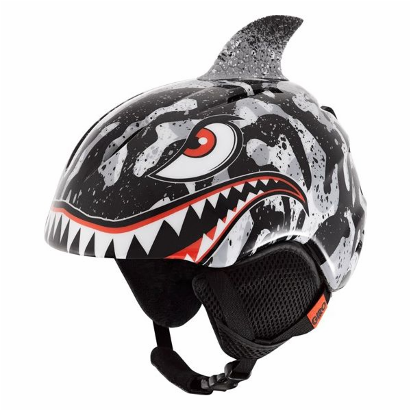 Giro Kask LAUNCH PLUS černošedý tygří žralok velikost XS ...