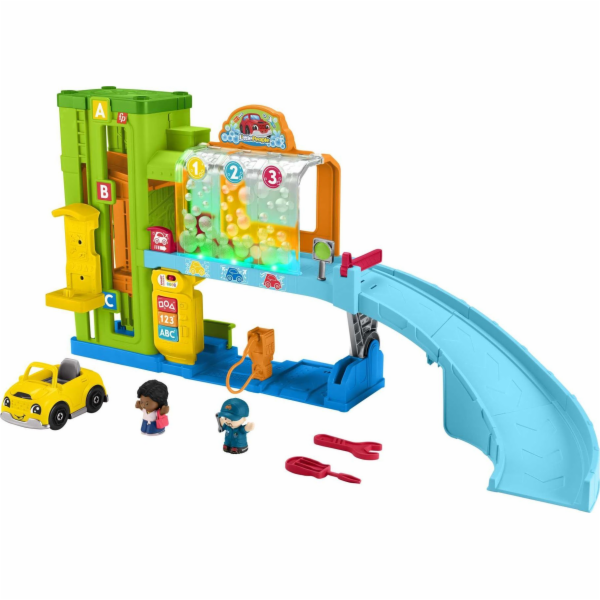 Fisher Price Little People Vzdělávací myčka aut HRC53