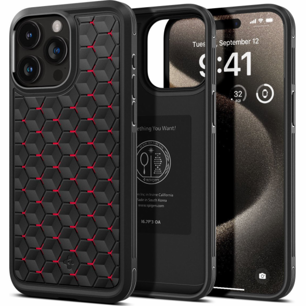 Spigen  Cryo Armor, kryočervená - iPhone 15 Pro Max