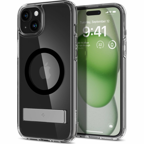 Spigen  Ultra Hybrid S MagSafe, černý - iPhone 15 Plus
