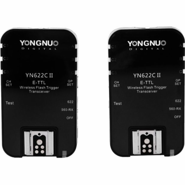 Yongnuo 2 x YN-622II C Canon TTL rádiový spouštěč
