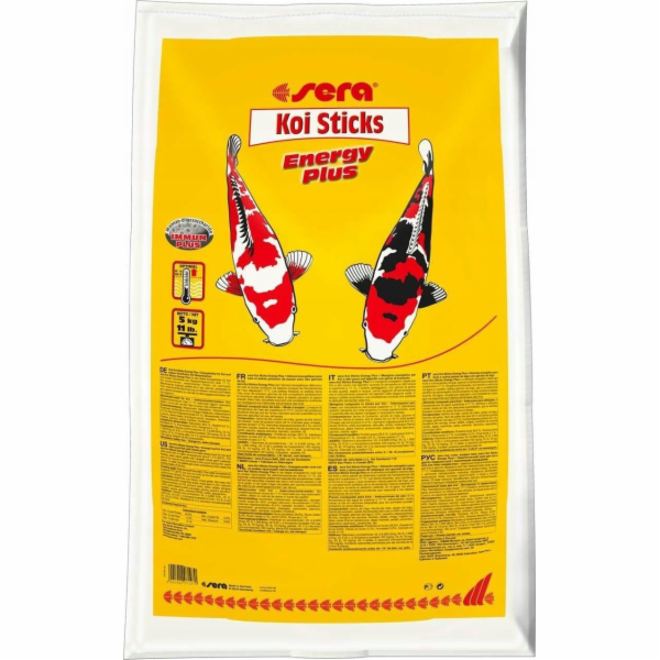 Sera Koi tyčinky energy plus 5 kg, granule - energetické ...