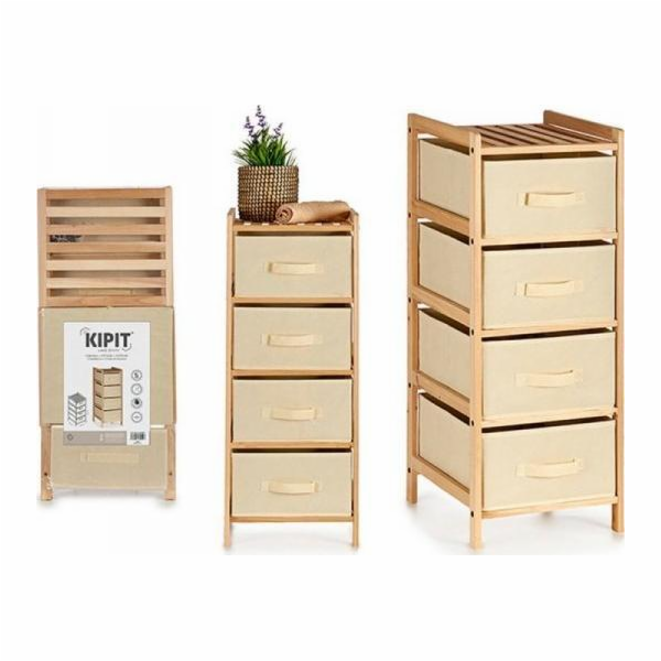Bigbuy Home Komoda Dřevo TNT (Netkané) (34 x 84,5 x 36 cm)