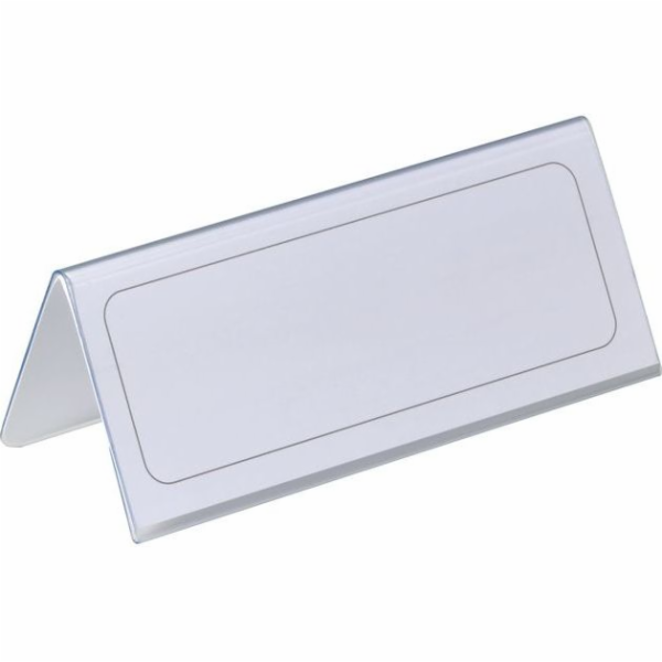 PVC stojací jmenovka 52x104x100mm 25 ks.