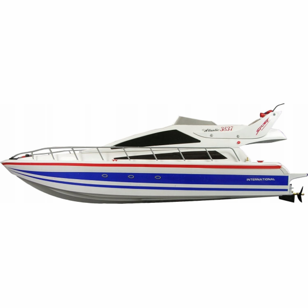 Amewi  HL Yacht Atlantic L 73cm, MHz, 23 km/weiß/blau/rot