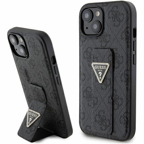 Guess  GUHCP15SPGS4TDK iPhone 15 6.1 černo/černé pevné po...