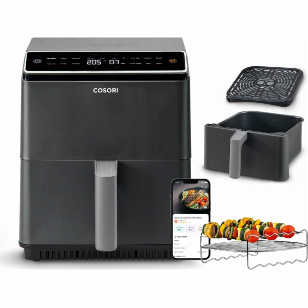 Fritéza Cosori Cosori CAF-P681S-KEUR Dual Blaze WiFi, tma...
