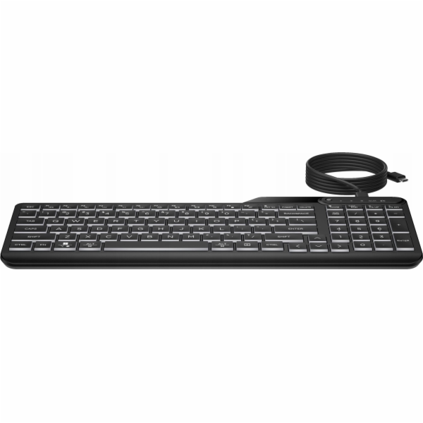 Kabelová klávesnice HP HP 400 s podsvícením 7N7C0AA