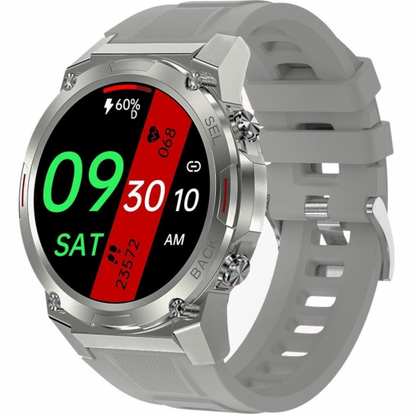 Chytré hodinky Oukitel BT50 Šedostříbrné (BT50-SR/OL)