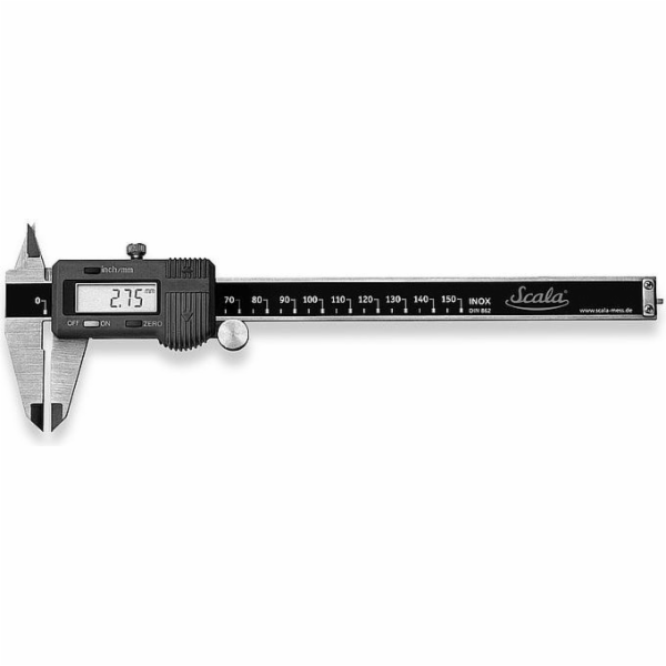 Elektronické posuvné měřítko Scala 150 mm 0,01 mm (SC230207)