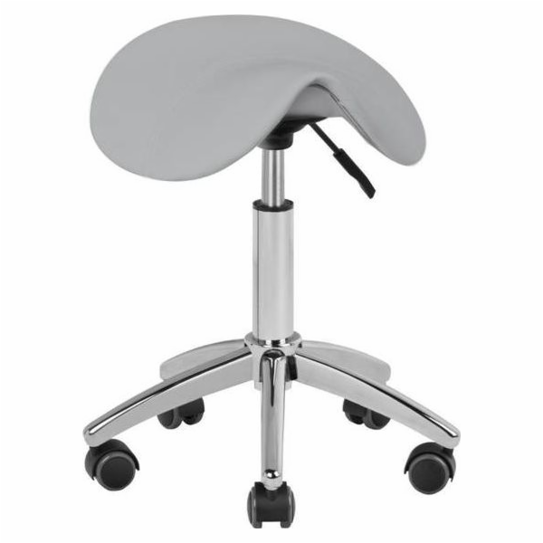 Kosmetická stolička Activeshop AM-302, šedá univerzální