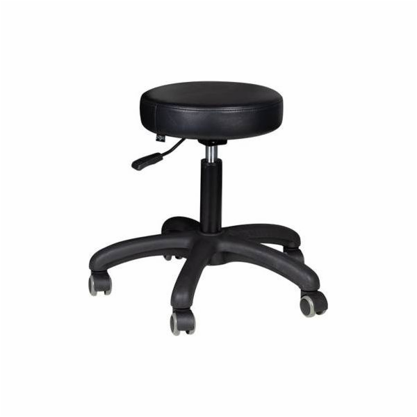 Activeshop AM-303-2 kosmetická stolička, černá univerzální