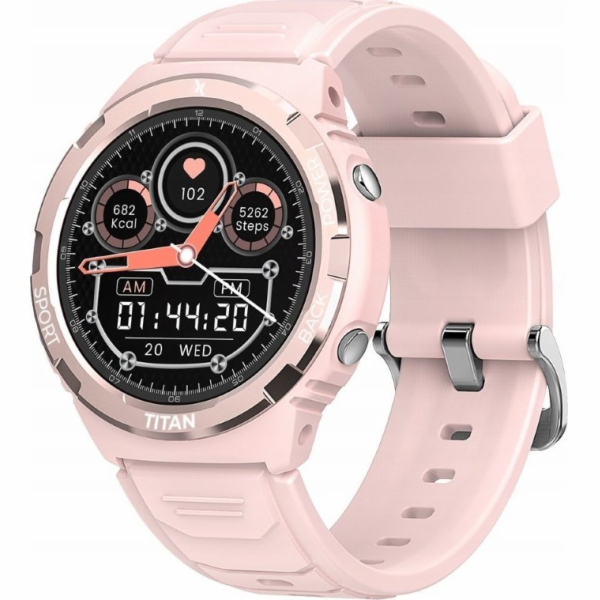 Chytré hodinky Maxcom FW100 Titan Valkiria Pink (MAXCOMFW...