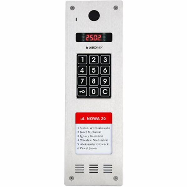 Laskomex  CP-2533NR-040 Úzký vertikální audio panel, nere...