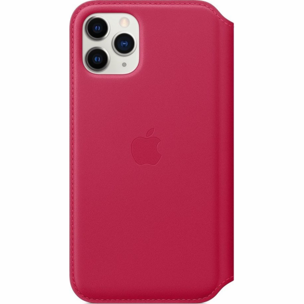 Kožené pouzdro Apple Folio Case pro iPhone 11 Pro Raspber...