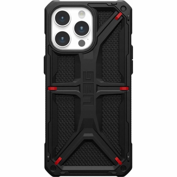 Pouzdro UAG  Monarch pro iPhone 15 Pro Max - černý kevlar