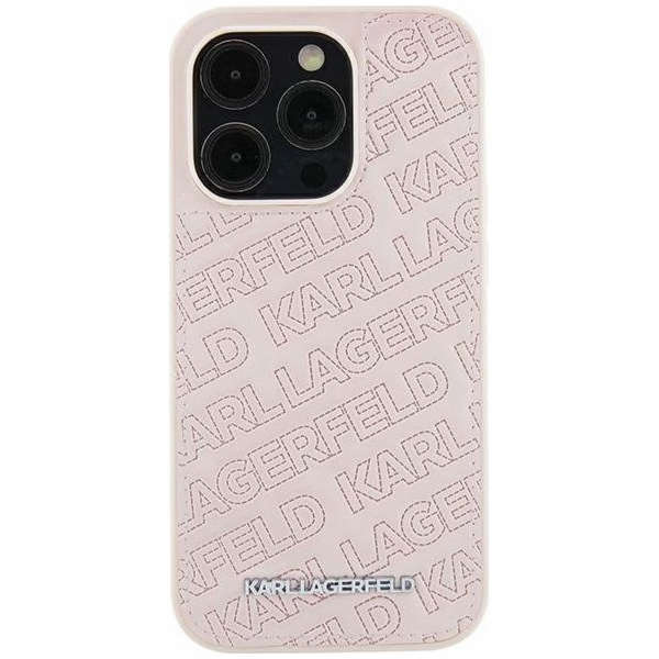 Karl Lagerfeld KLHCP15SPQKPMP iPhone 15 6.1 růžové/růžové...