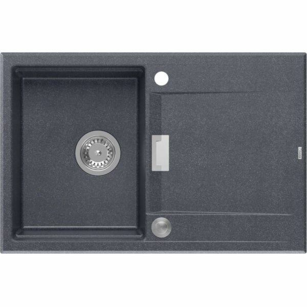 Owen  111 GraniteQ dřez, dřez se sifonem Push 2 Open, 1-m...