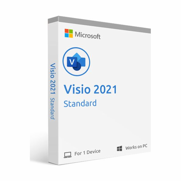 Microsoft Visio Standard 2021 (D86-05942)
